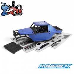 Scout24 1-24th Rock Crawler  Printed Body  Blue