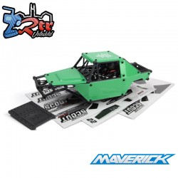 Scout24 1-24th Rock Crawler Printed Body  Green