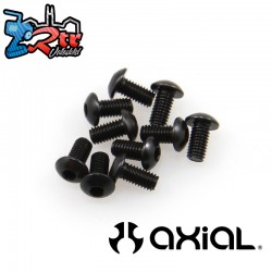 M3x6mm Hex Socket Button Head (Black) (10pcs)