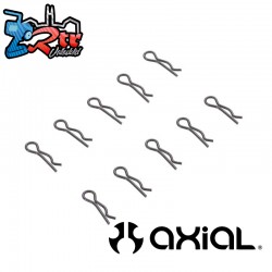 3mm Body Clip Black (10)