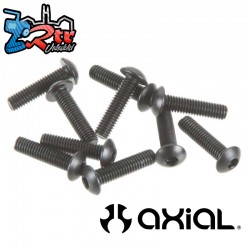 Hex Socket Button Head M3x12mm Black (10)