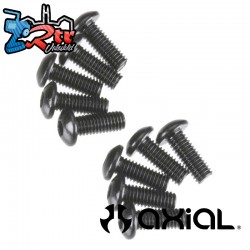 Hex Socket Button Head M3x8mm Black Oxide (10)