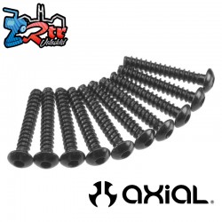 Hex Tap Button Head M3x18mm Black (10)