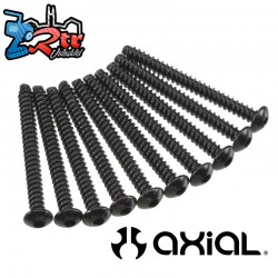 Hex Tap Button Head M3x30mm Black (10)