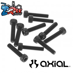 M2.6x12mm Cap Head Screw Black (10)