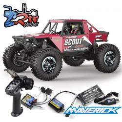 Maverick RC Scout-24 1/24th Rock Crawler escobillas 4wd -...