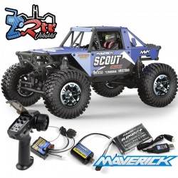 Maverick RC Scout-24 1/24th Rock Crawler escobillas 4wd -...