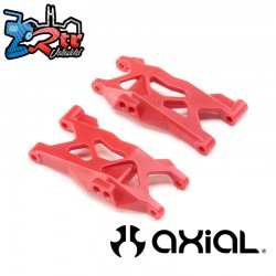 Front Lower Control Arm Set  Red: Yeti Jr