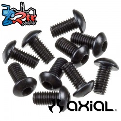 Hex Socket Button Head Black M3x6mm (10)