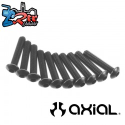 Hex Socket Button Head M3x15mm Black (10)
