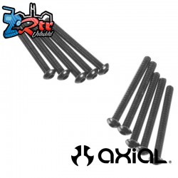 Hex Socket Button Head M3x30mm Black (10)
