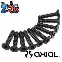 Hex Socket Tap Flat Head M2.5x12mm (10)