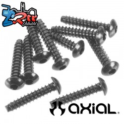 Hex Socket Tapping Button Head M3x15mm Blk(10)