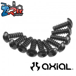 Hex Tap Button Head M3x8mm Black (10)