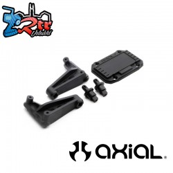 SCX6: Jeep JLU Body Mount Set  Rear