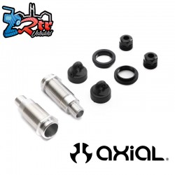 SCX6: Threaded Shock Body  Cap & Collar Set (2)