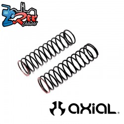 Shock Spring  4.0 Rate Red 100mm (2): SCX6