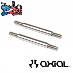 Stainless Steel M4 x 5mm x 50.7mm Link (2): 1-10 SCX10 PRO