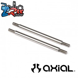 Stainless Steel M4 x 5mm x 80.1mm Link (2): 1-10 SCX10 PRO