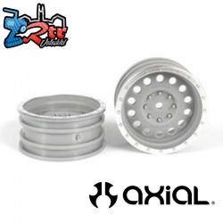 1.9" Method MR307 Hole Wheels Chromse  Magenta (2)