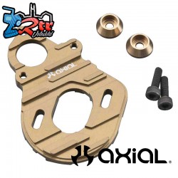 Machined Motor Plate Hard Anodized