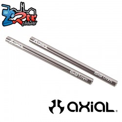 Threaded Aluminum Pipe 6x91mm Grey (2)