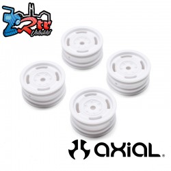 1.0 Bronco Heritage Wheels  White: SCX24