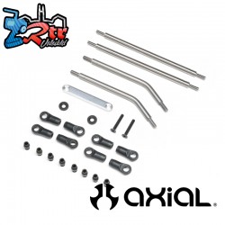 Front Upper-Lower Links Set  Titanium: AXP8