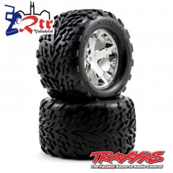 Ruedas ensambladas pegados 2.8 cromO All-Star Talon insertos de espuma TRA3668