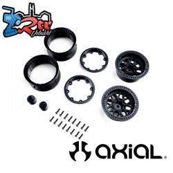 Axial 1.9" KMC Grenede Beadlock Wheels (2)