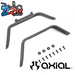 Axial Rear Fenders  Gray Jeep JT: SCX10 III MotoBilt