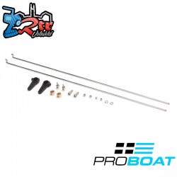 Rudder Pushrod Set: PCF
