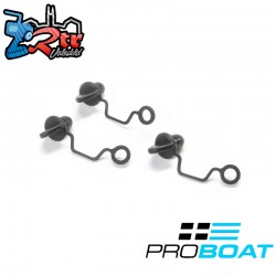 Tethered Drain Plug  Large (3): Pro Boat