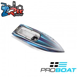 Hull  White-Blue: Sonicwake 24"