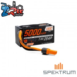 7.4V 5000mAh 2S 130C Smart No Prep Drag LiPo Battery: IC5