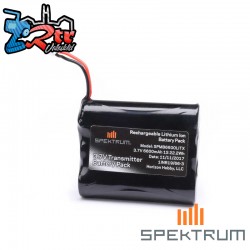 Spektrum 3.7V 6600mAh 1S Li-Ion Transmitter Battery:...