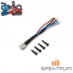 Spektrum Crossfire Adapter Cable with Mounting Screws: iX/NX