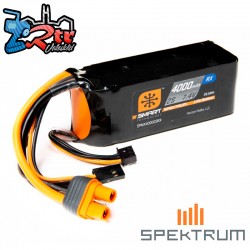 Spektrum Accessories 7.4V 4000mAh 2S 15C Smart LiPo...