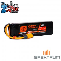11.1V 5000mAh 3S 30C Smart G2 LiPo Battery: IC5