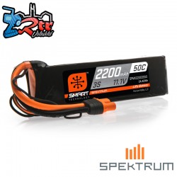 Spektrum Accessories 11.1V 2200mAh 3S 50C Smart LiPo...