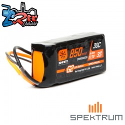Spektrum Accessories 11.1V 850mAh 3S 30C Smart G2 LiPo...