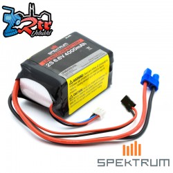 Spektrum 6.6V 4000mAh 2S LiFe Receiver Battery: Universal...