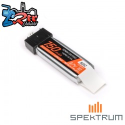 3.7V 150mAh 1S 50C LiPo Battery: JST PH1.25 Connector