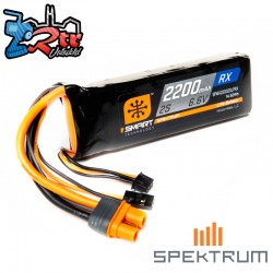 Spektrum Accessories 6.6V 2200mAh 2S 15C Smart LiFe...