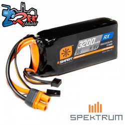 9.9V 3200mAh 3S 15C Smart LiFe ECU Battery: Universal...
