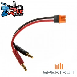 Adapter: IC3 Battery / 4mm Male Bullets with 6" Wires  13...