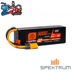 14.8V 5000mAh 4S 30C Smart G2 Hardcase LiPo Battery: IC5