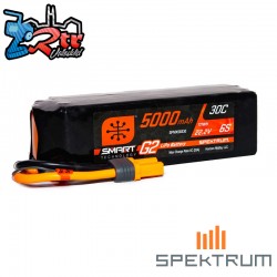 Spektrum Accessories 22.2V 5000mAh 6S 30C Smart G2 LiPo...