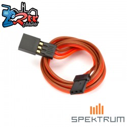 Spektrum Servo Extension Lead: 18" Heavy-Duty