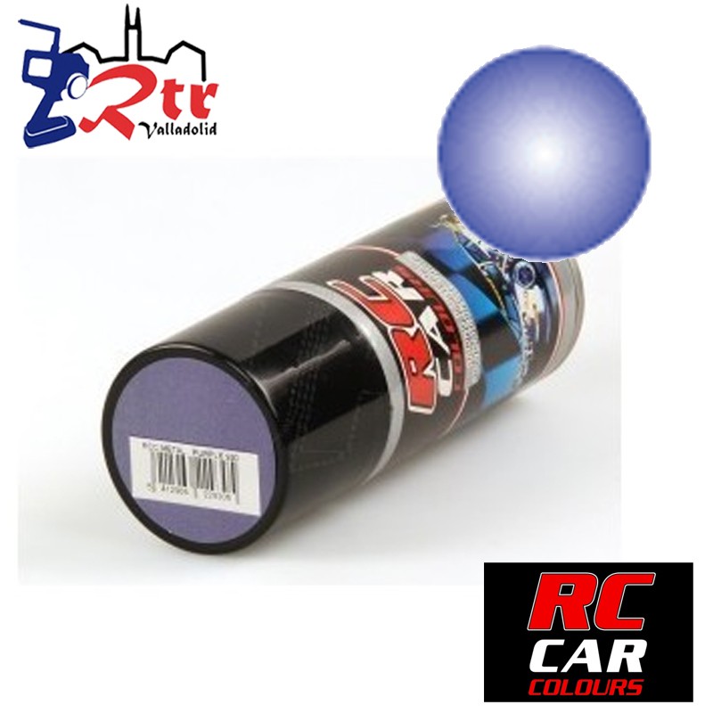 Pintura Rc Cars Colours Lexan Purpura Fluorescente con aditivoanti Nitro 150Ml